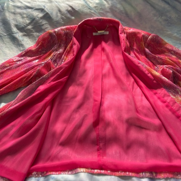NEW XL dressy jacket. Matches silky sleeveless under blouse. - Picture 2 of 6